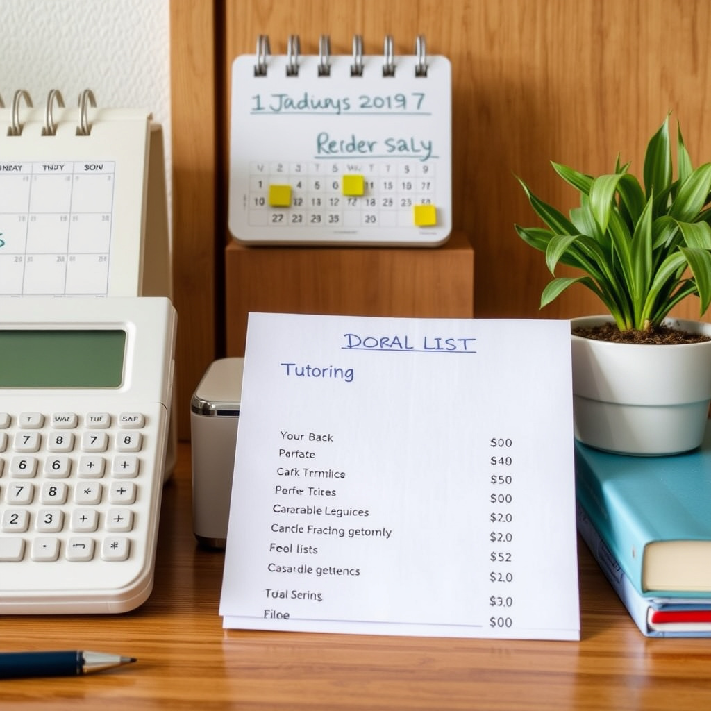 Pricing and Scheduling Tips for One on One Tutoring