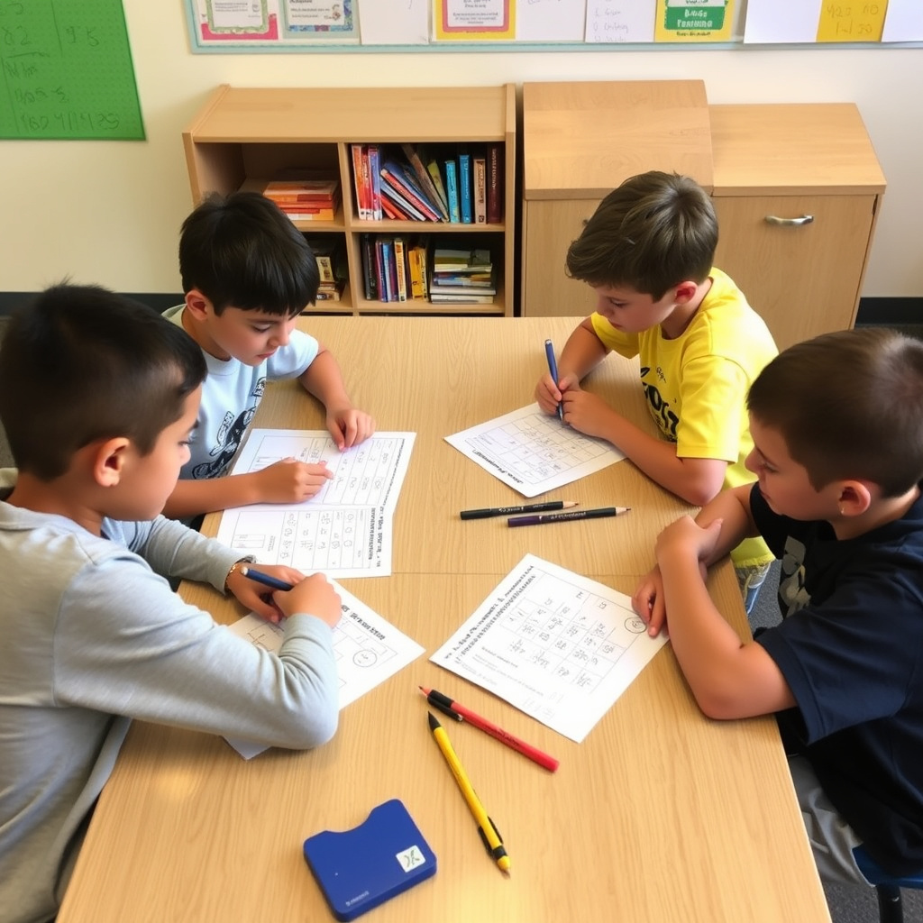 Utilizing Study Groups and Peer Support for Math Homework