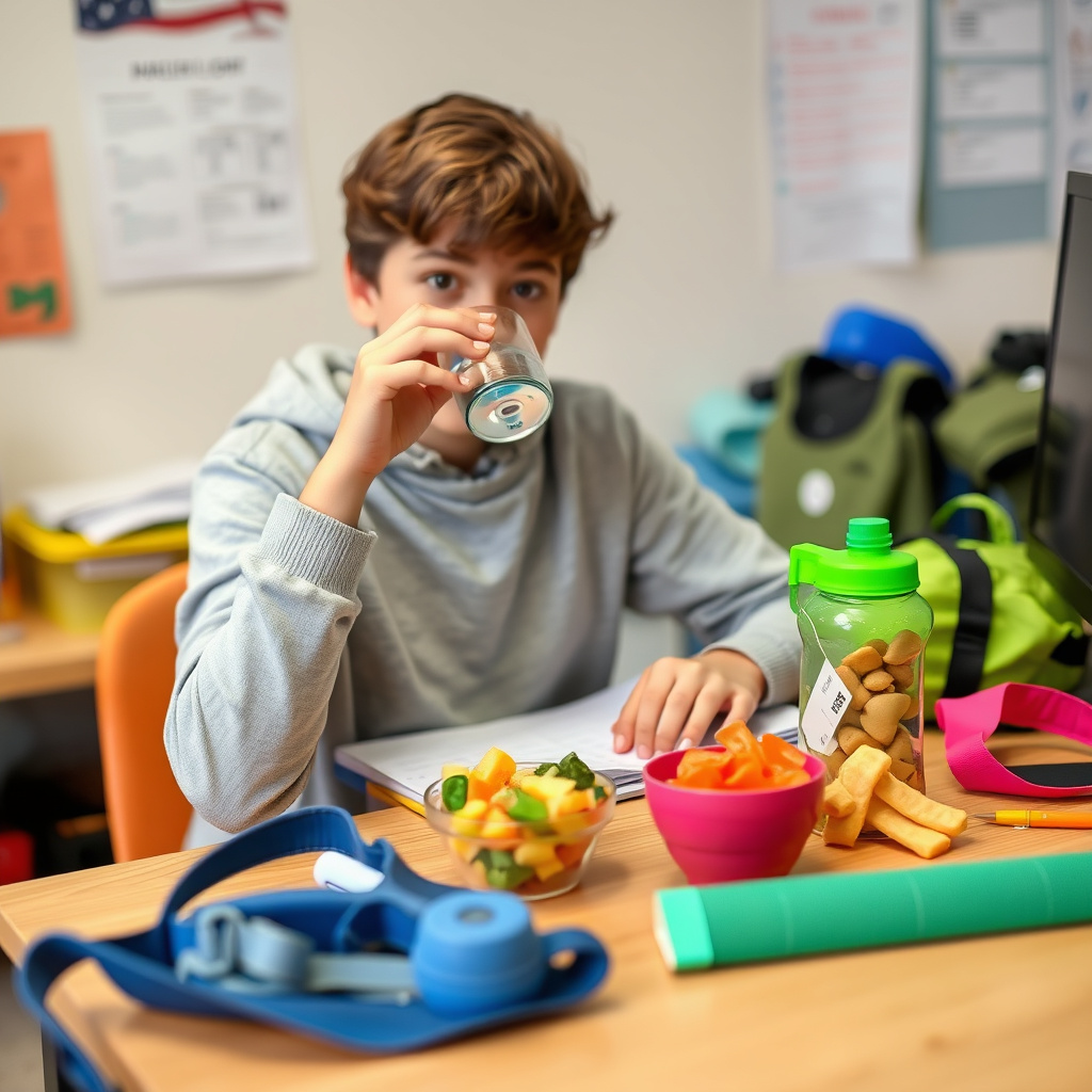 Incorporating Healthy Habits to Enhance Study Efficiency