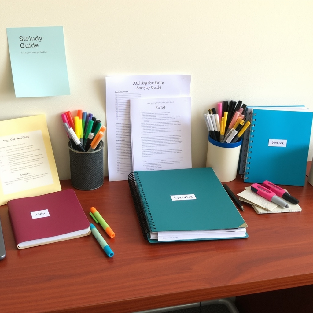 Organizing Study Materials Effectively