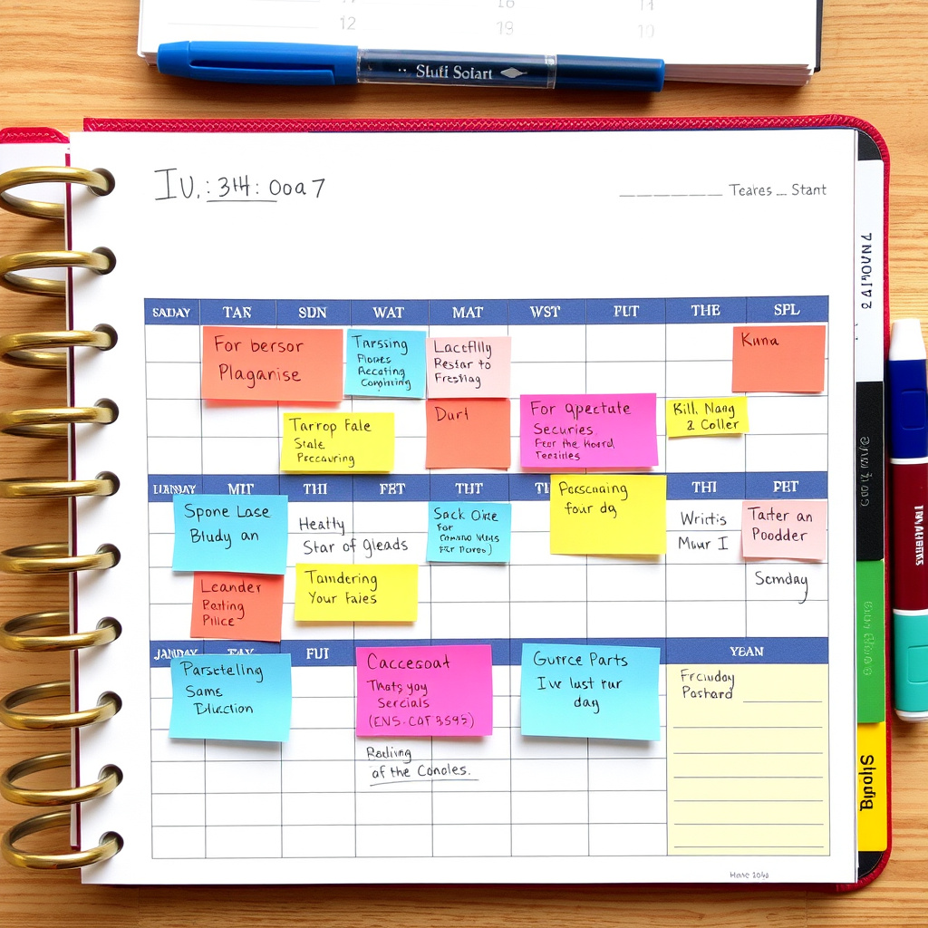 Creating an Effective Study Schedule for Finals