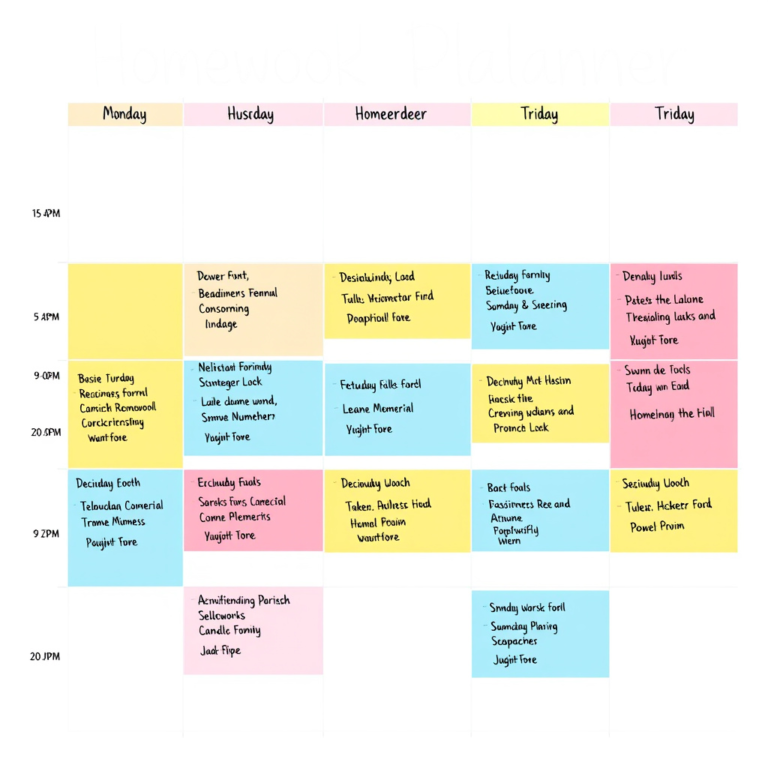 How to Organize Homework Efficiently for Better Productivity