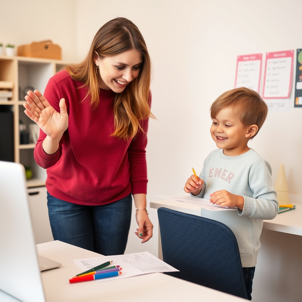 Maintaining Organization with Positive Reinforcement and Flexibility